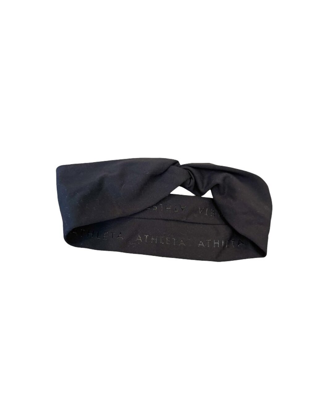 Athleta Black Front Twist Grip Headband – NWOT